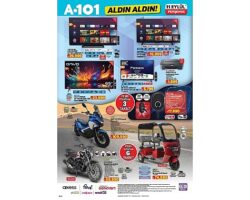 11 Eylül’de A101’den Motosiklet ve Şarj İstasyonu Fırsatları