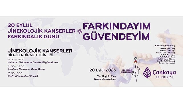 20 Eylül Dünya Jinekolojik Kanserler Farkındalık Günü