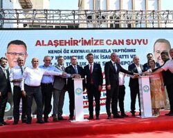 Alaşehir’in Dev Altyapı Yatırımı Tamamlandı