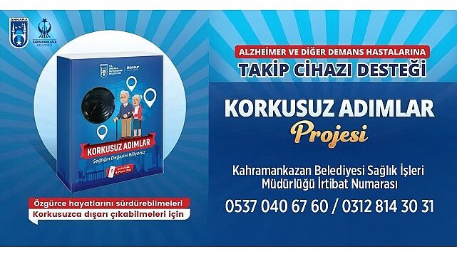 Alzheimer ve Demans Hastalarına Takip Cihazı Desteği