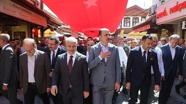 Başkan Altay 4. Tarihi Bedesten Alışveriş Günleri’ne Destek Veren Esnafa ve Ziyaretçilere Teşekkür Etti