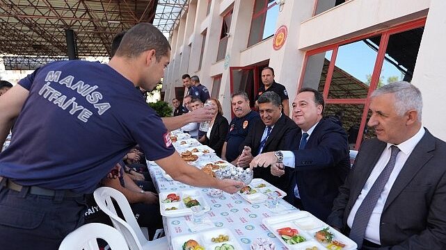 Başkan Dutlulu’dan İtfaiyecilere Anlamlı Ziyaret