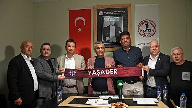 Başkan Erkan Aydın’dan Mustafakemalpaşalılar Derneğine ziyaret