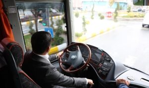 Başkan Rasim Arı, Nevşehir Belediyesi SK Takım Otobüsünü Kullandı