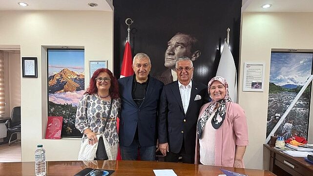 Başkan Topaloğlu’ndan Başkan Çervatoğlu’na ziyaret