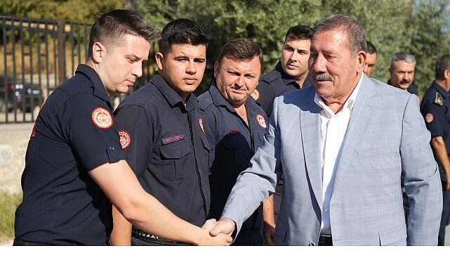 Başkan Topuz, İtfaiye Personelinin Haftasını Kutladı