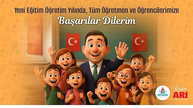 Belediye Başkanımız Rasim Arı’dan Yeni Eğitim-Öğretim Yılı Mesajı
