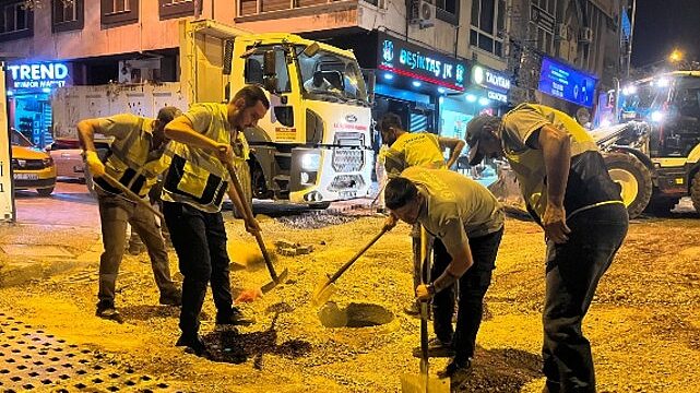 Bornova’da Gece Mesaisi