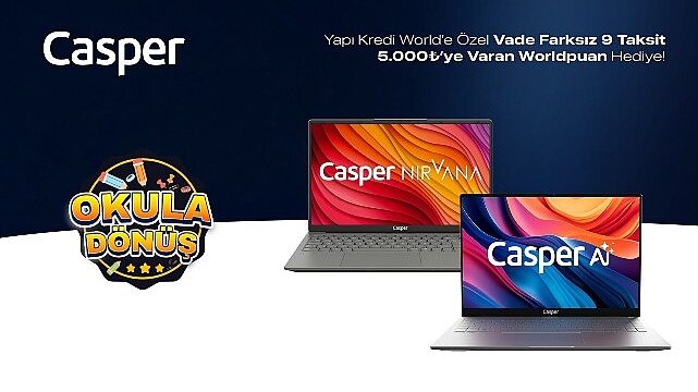 Casper ile okula dönüş başlıyor