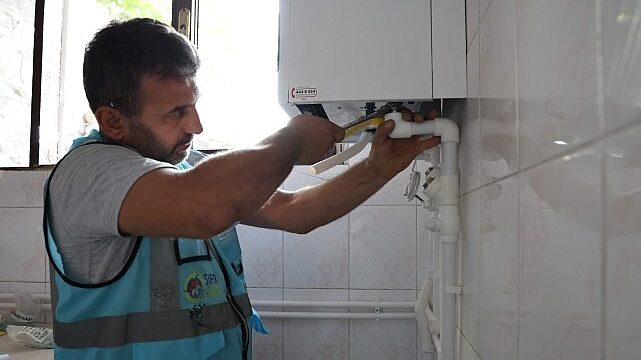 Dilovası’nda 300 haneye doğalgaz desteği