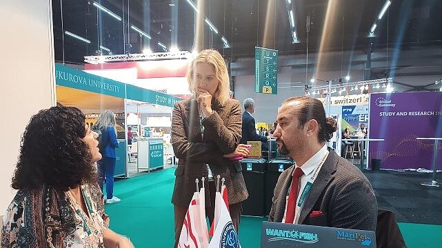 Ege Üniversitesi “EAIE 2025” Fuarında Türkiye’yi temsil etti