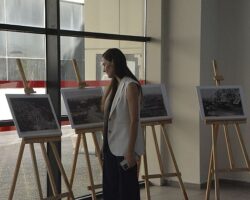 EÜ’de “İzmir’in Kurtuluşu” sergisi sanatseverlerin beğenisine sunuldu