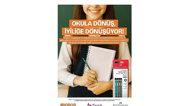Faber-Castell ve Migros iş birliği ile Koruncuklara destek  Kategori: