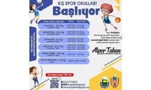 İnegöl Belediyesi Kış Spor Okullarında Kayıtlar Devam Ediyor