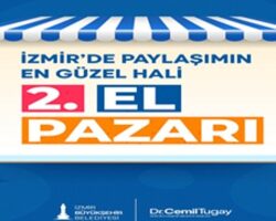 İzmir’in ilçelerinde ikinci el pazarları açılıyor