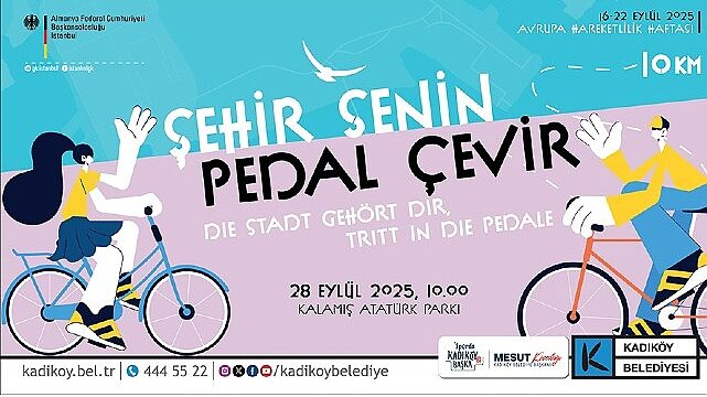 Kadıköy’de “Şehir Senin, Pedal Çevir” Etkinliği