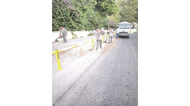 Kemer’de mazgallar temizleniyor