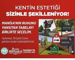 Manisa’nın Tabelalarına Halk Karar Verecek