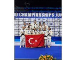 Osmangazi Belediyespor’un judocusu Avrupa kürsüsünde