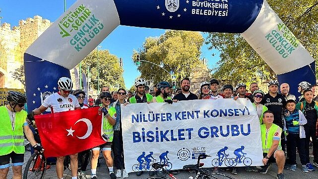Pedallar iyilik için döndü