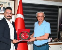 Sendika Başkanı Mutaf’tan Başkan Topaloğlu’na ziyaret
