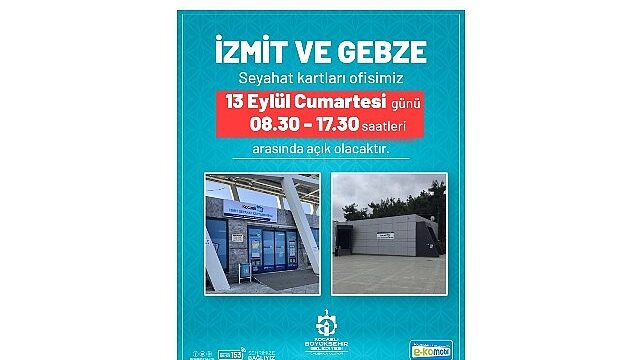 Seyahat Kart Ofisleri’nde cumartesi mesaisine devam