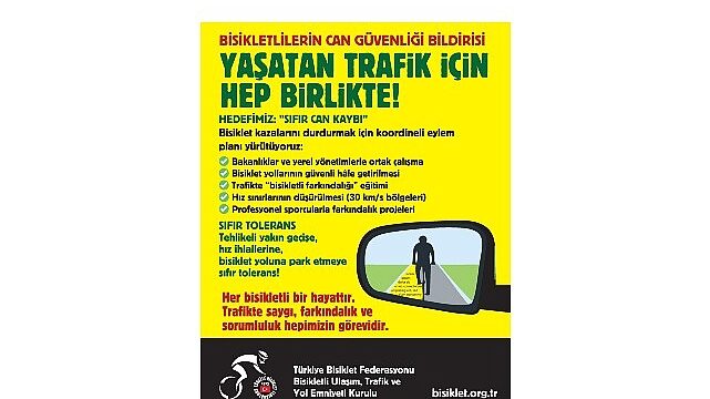 Türkiye Bisiklet Federasyonu  Bisikletli Ulaşım, Trafik ve Yol Emniyeti Kurulu