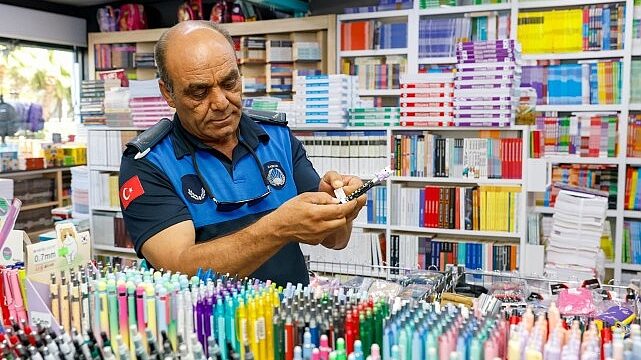 Yenişehir Belediyesinden kırtasiye denetimi