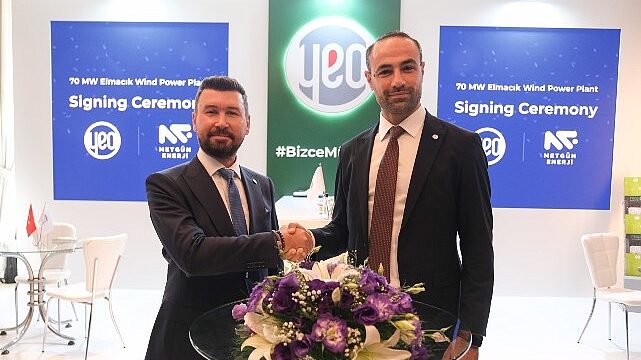 YEO ve Met-Gün Enerji’den 70 MW’lık rüzgar enerjisi santrali