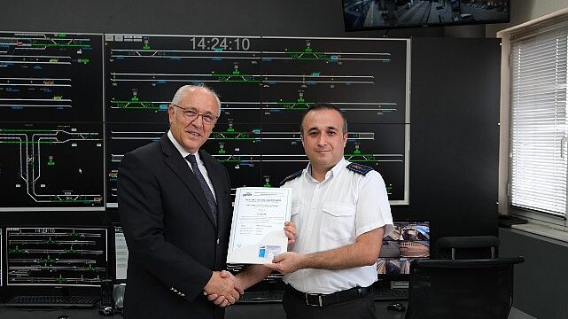 Antalya raylı sistem kontrolörleri uluslararası sertifika aldı