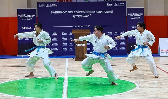 Bakırköy Belediyesi Spor Kompleksi yepyeni haliyle hizmete açıldı