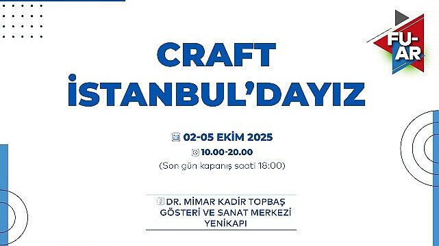 Enstitü İstanbul İSMEK 6. Craftistanbul Fuarı’nda