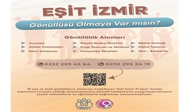 Eşit İzmir, gönüllülerini bekliyor