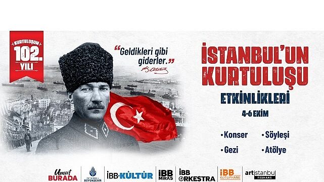 İstanbul, kurtuluşunu kutluyor