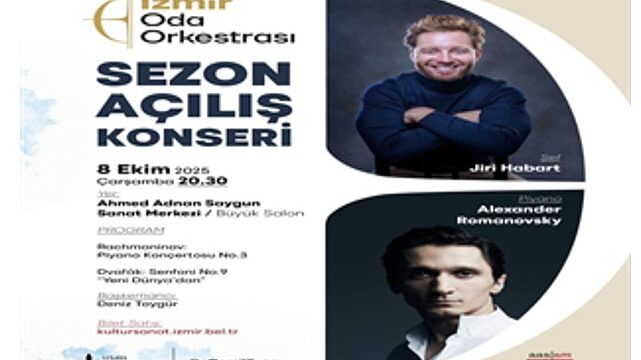 İzmir Oda Orkestrası 2025-2026 konser sezonunu açıyor