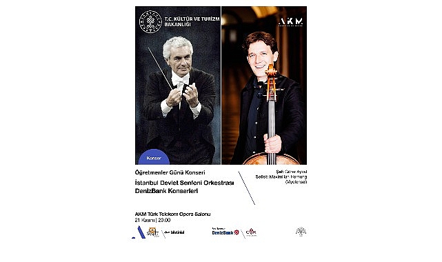 İDSO DenizBank Konserleri’nde bu hafta:  Şef Gürer Aykal yönetiminde öğretmenlere adanmış bir konser gecesi