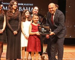 25. Uluslararası Antalya Piyano Festivali’nde genç yetenekler sahne aldı