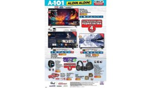 4 Aralık’ta A101’de Mobilite ve Teknoloji Ürünleri Öne Çıkıyor