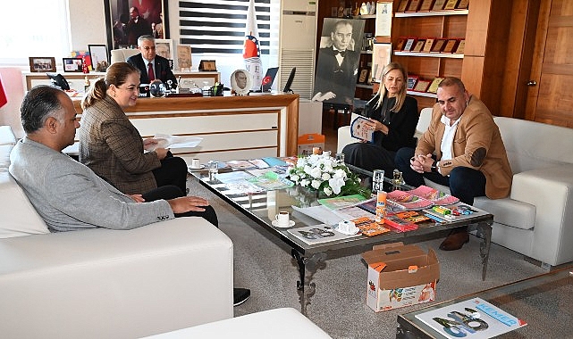 Antalya Likya Lions Kulüp’ten Başkan Topaloğlu’na ziyaret  Başkan Topaloğlu: “Eğitim bizim işimiz.”