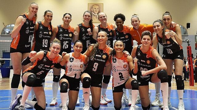 Aydın deplasmanında 3 puan Eczacıbaşı Dynavit’in