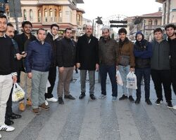 Başkan Altay, Şeb-i Arus Etkinlikleri İçin Konya’ya Gelen Misafirlerle ve Esnafla Buluştu