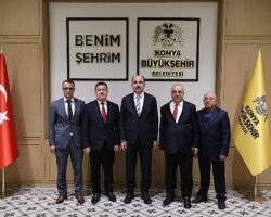 Başkan Altay Şeb-i Arus Törenleri İçin Konya’ya Gelen Uluslararası Heyetleri Ağırlıyor