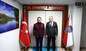 Başkan Arı’dan Emniyet Müdürü Karaman’a Nezaket Ziyareti