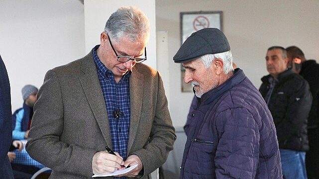 Başkan Dalgıç’tan “Buradayım. Dinliyorum” Buluşmaları