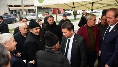 Başkan Erkan Aydın’ın Cuma Durağı Çiftehavuzlar Mahallesi Oldu