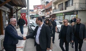 Başkan Eşki Çamdibi’nde saha mesaisinde