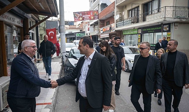 Başkan Eşki Çamdibi’nde saha mesaisinde