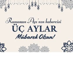 Başkan Savaş Kalaycı’dan Üç Aylar Mesajı