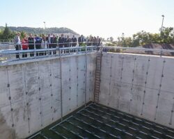 Başkan Vekili Özdemir Konaklı Arıtma Tesisi’nde incelemelerde bulundu