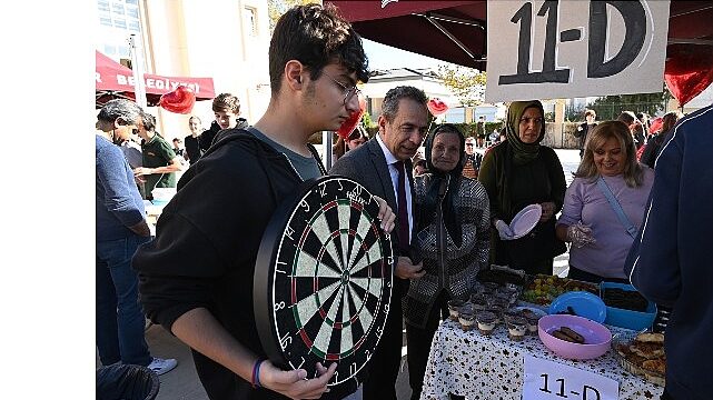 Başkan Yardımcısı Baytekin Ünal Aysal Anadolu Lisesi kermesine katıldı